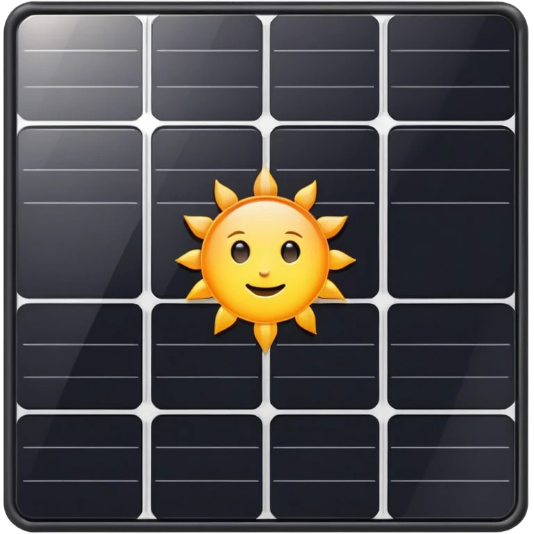 solar panel  emoji
