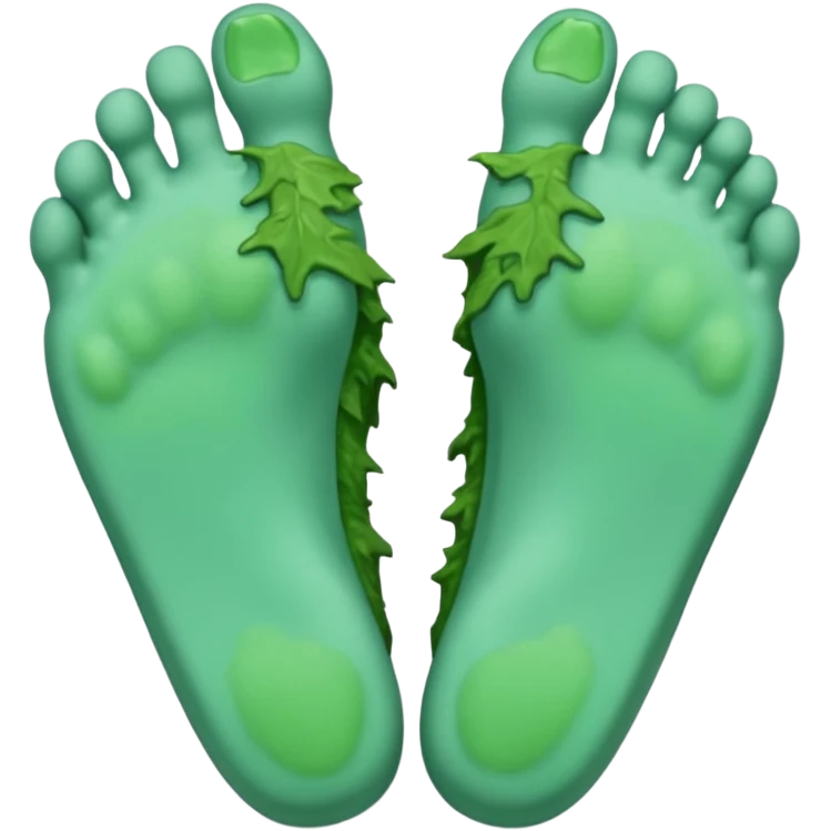 feet full of molds emoji