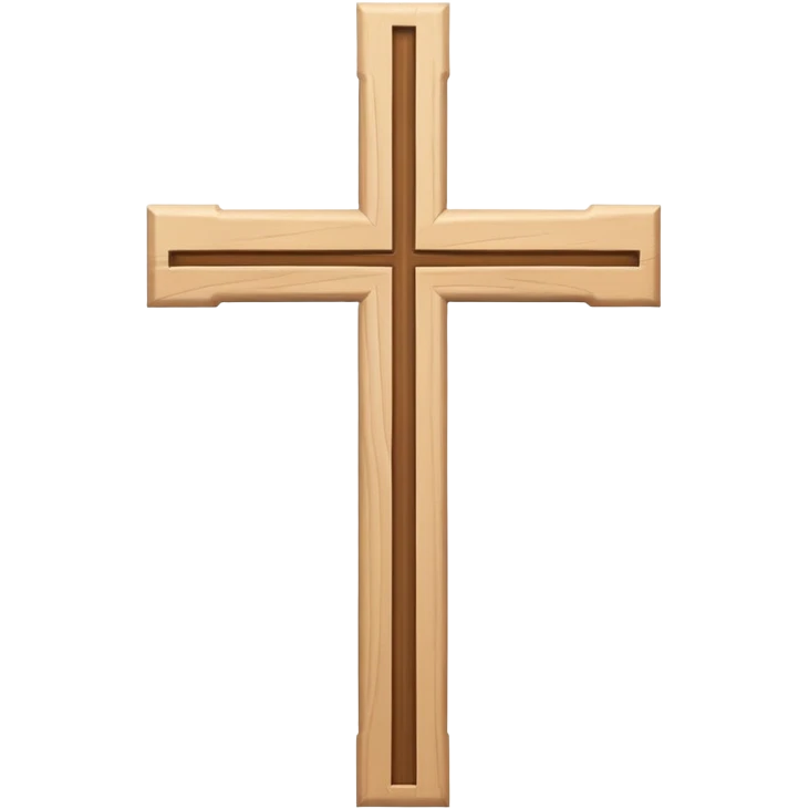 white cross sin madera  emoji