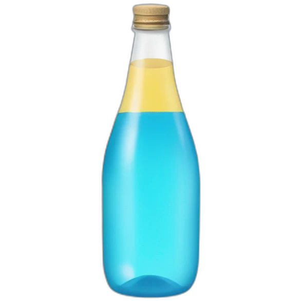 Botella de agua emoji
