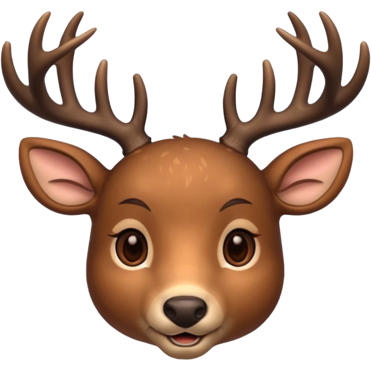 Deer face 🦌 emoji