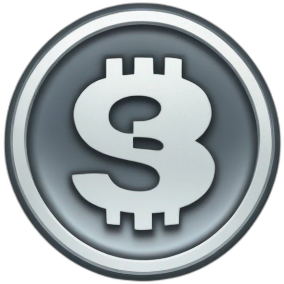 Bitcoin token emoji