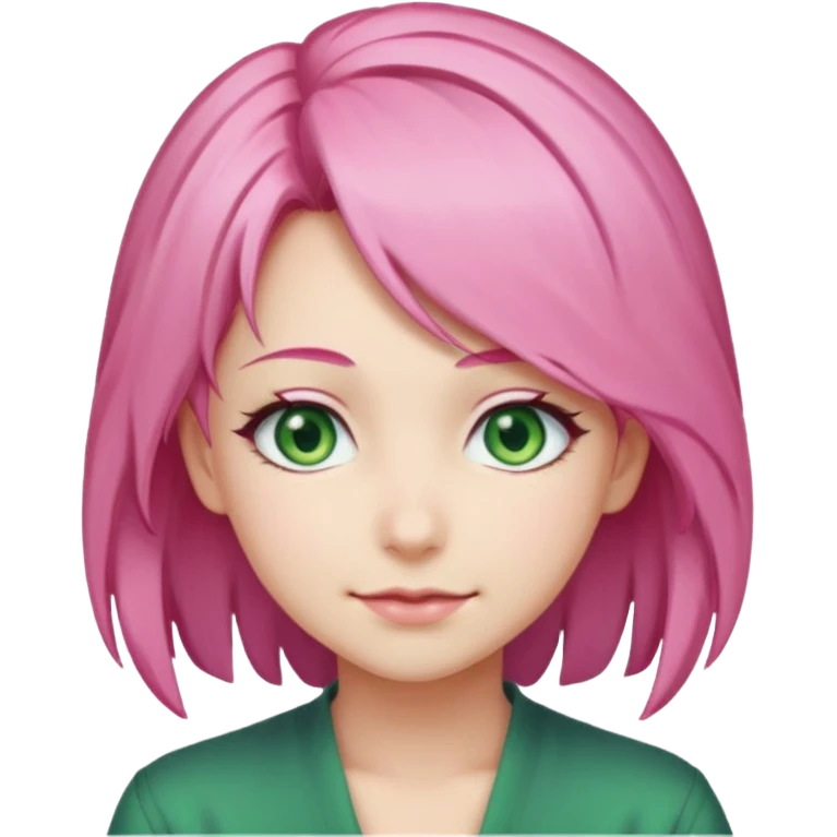 Mitsuri Kanroji, ultra détaillé, sourire narquois, mitsuri Kanroji hairstyle  emoji