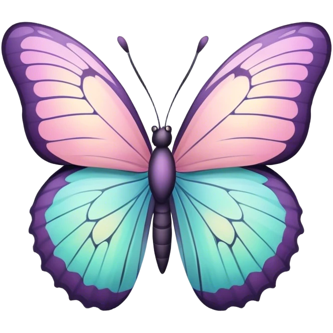 Pastel butterfly  emoji
