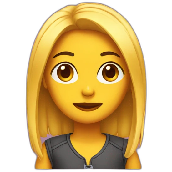 Chica emoji