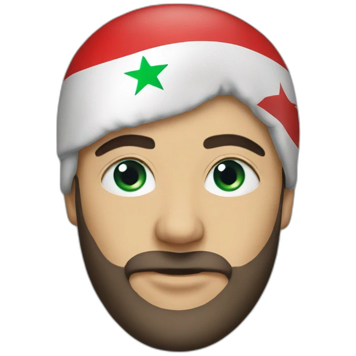Drapeau Syrie libre emoji
