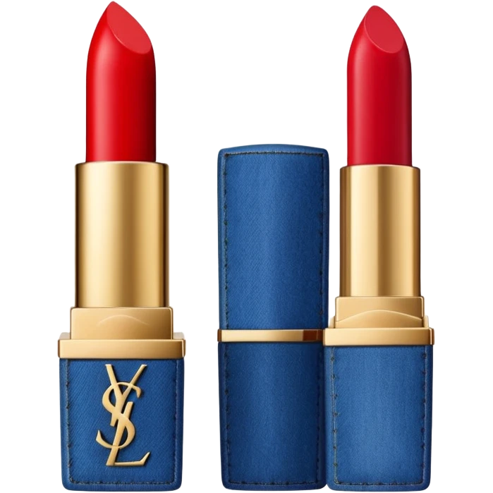 Ysl lipstick denim  emoji