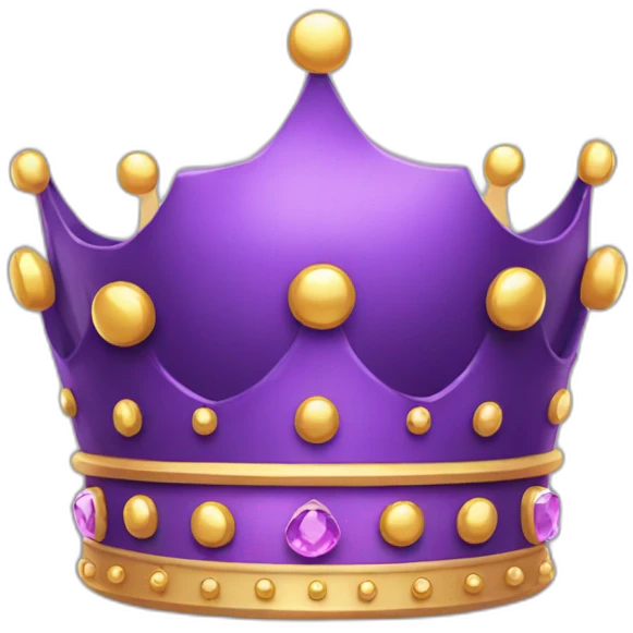 👿 crown emoji