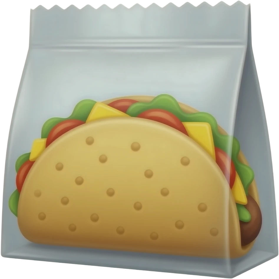 Taco delivery emoji