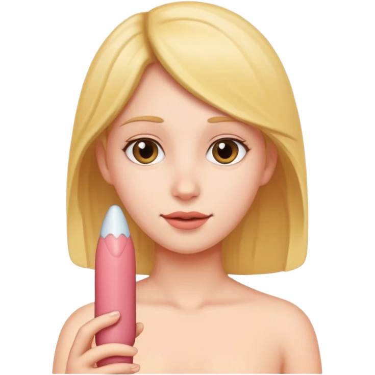 Девушка с членом emoji