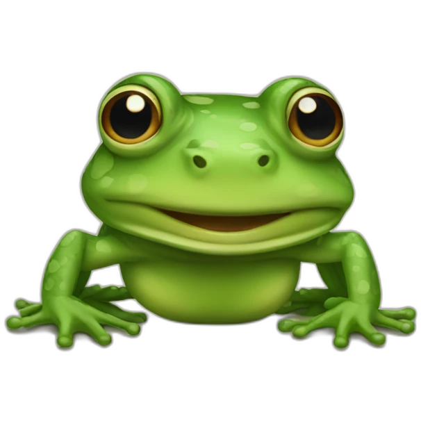 Communist frog emoji