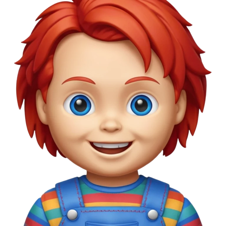 Un emojin de chuky emoji