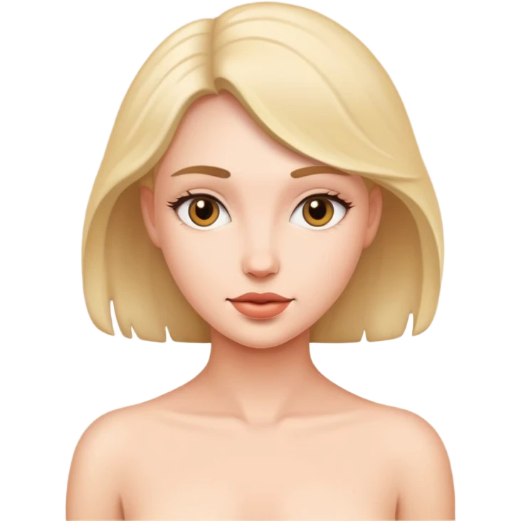 Обнаженная женщина emoji