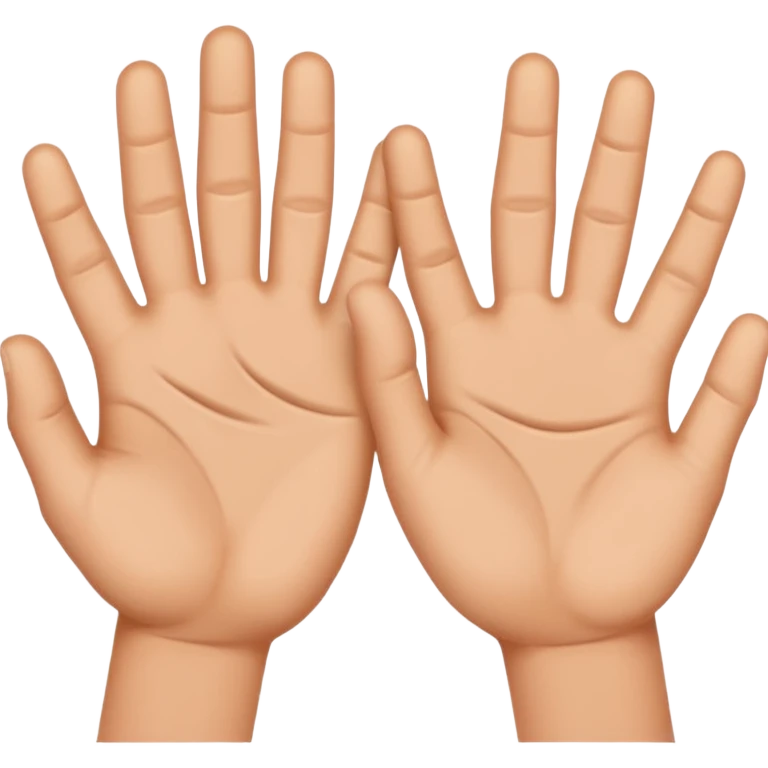 Le signe JUL fais avec les mains  emoji