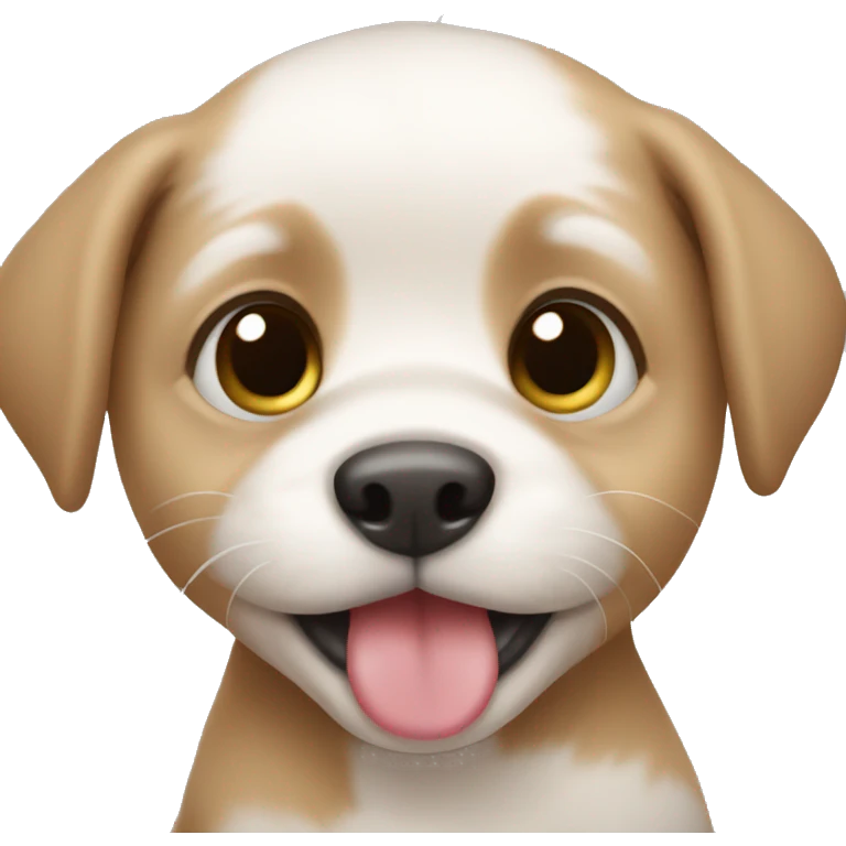 Baby dog emoji