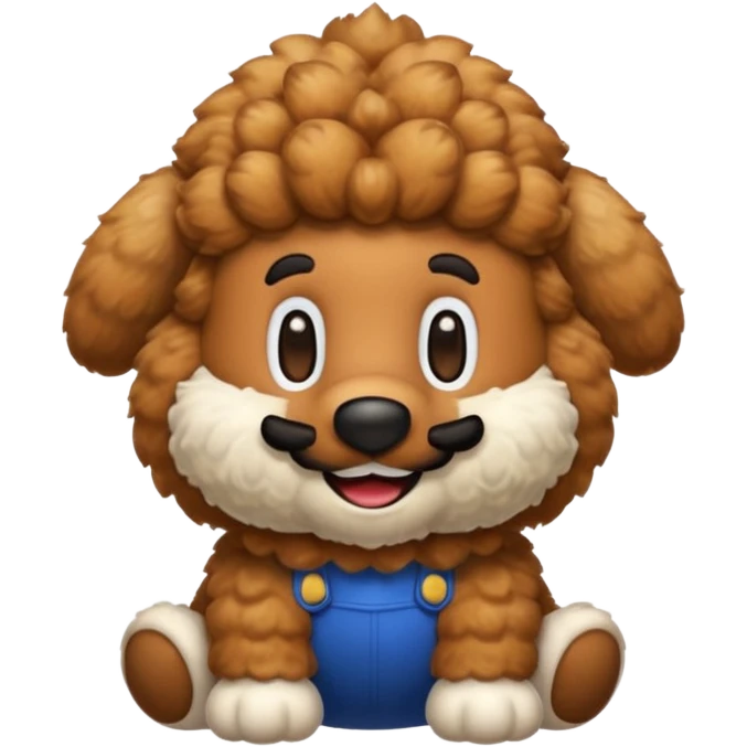 pudel in super Mario Desin emoji