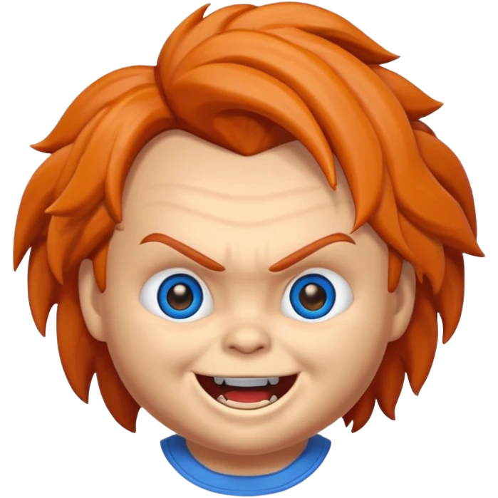 Un emojin de chuky emoji