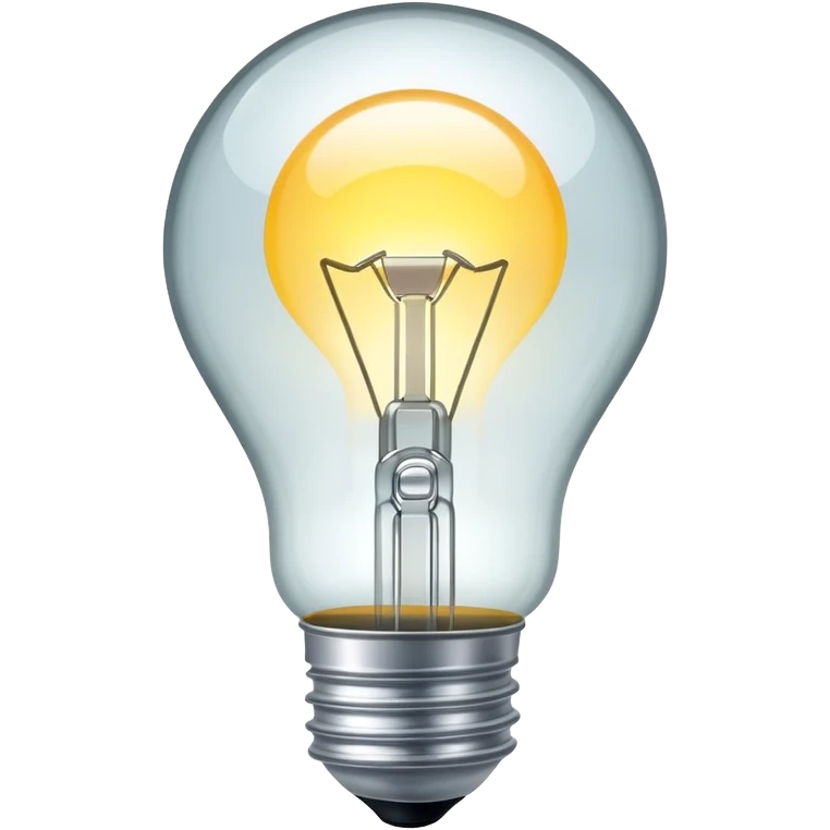light bulb emoji