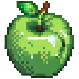 green apple emoji