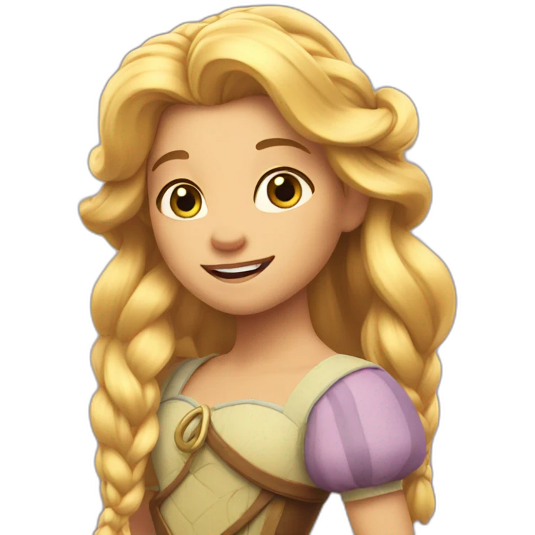 Raiponce emoji