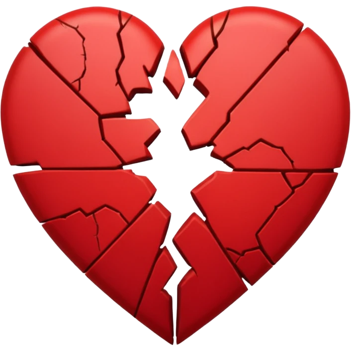 Corazón roto emoji