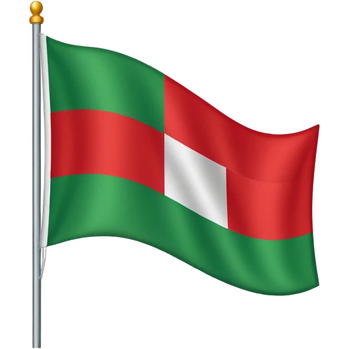 Italian flag with a rad spots emoji