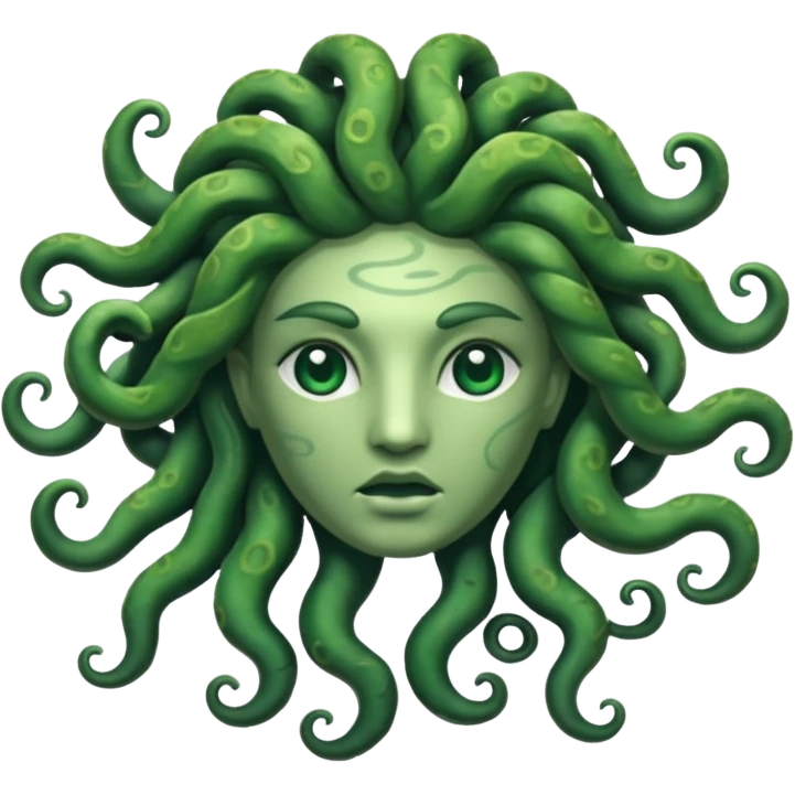 Logo in sea Medusa emoji