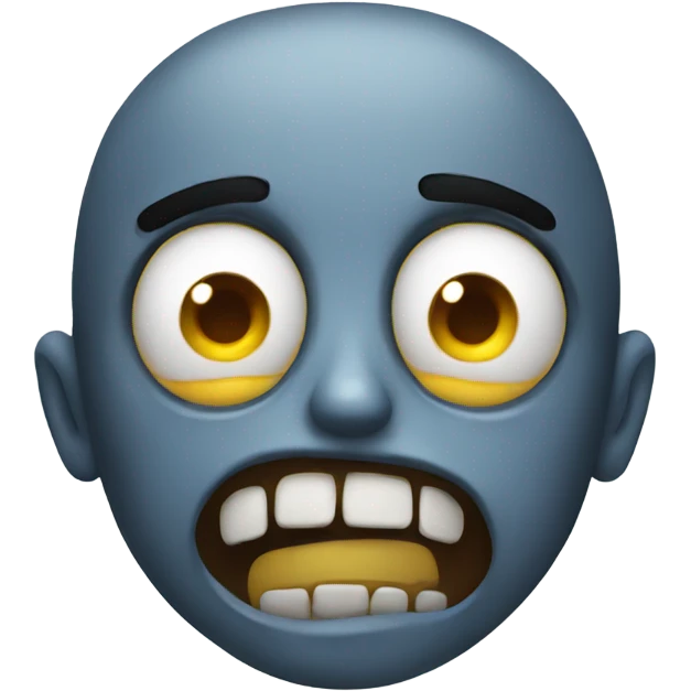 Scary emoji