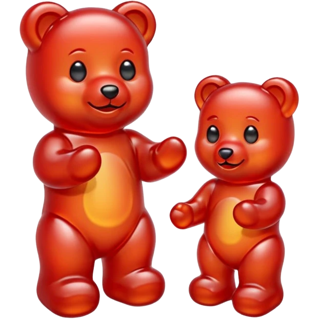 red Gummy Bears emoji