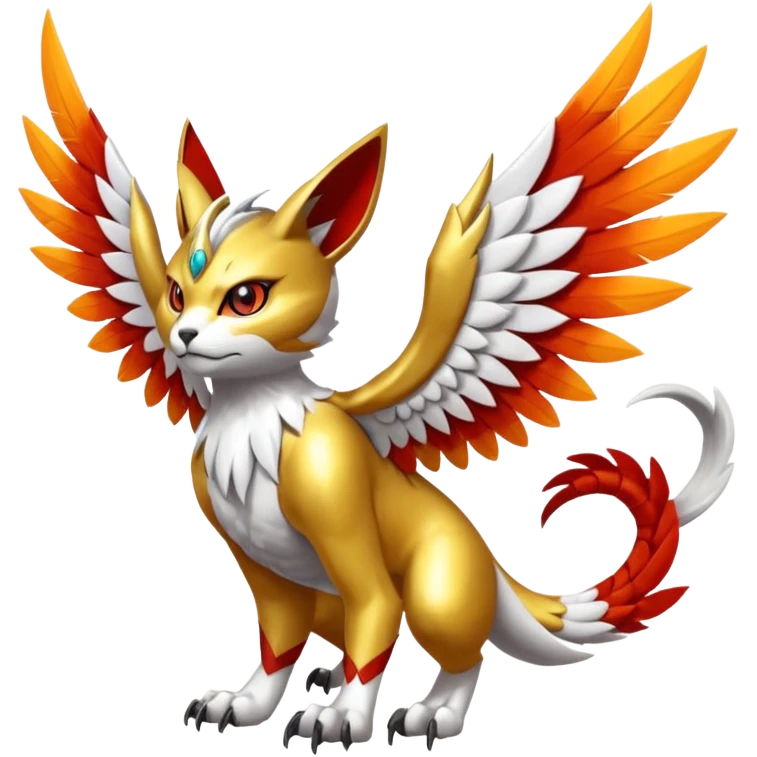 Hawkmon-Gatomon-Garudamon-Pteromon-fusion-hybrid emoji