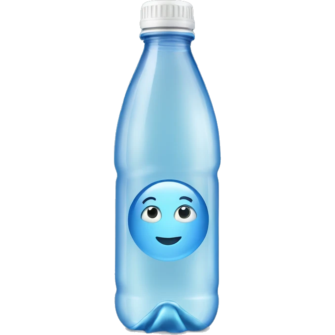 A bottle of water  emoji