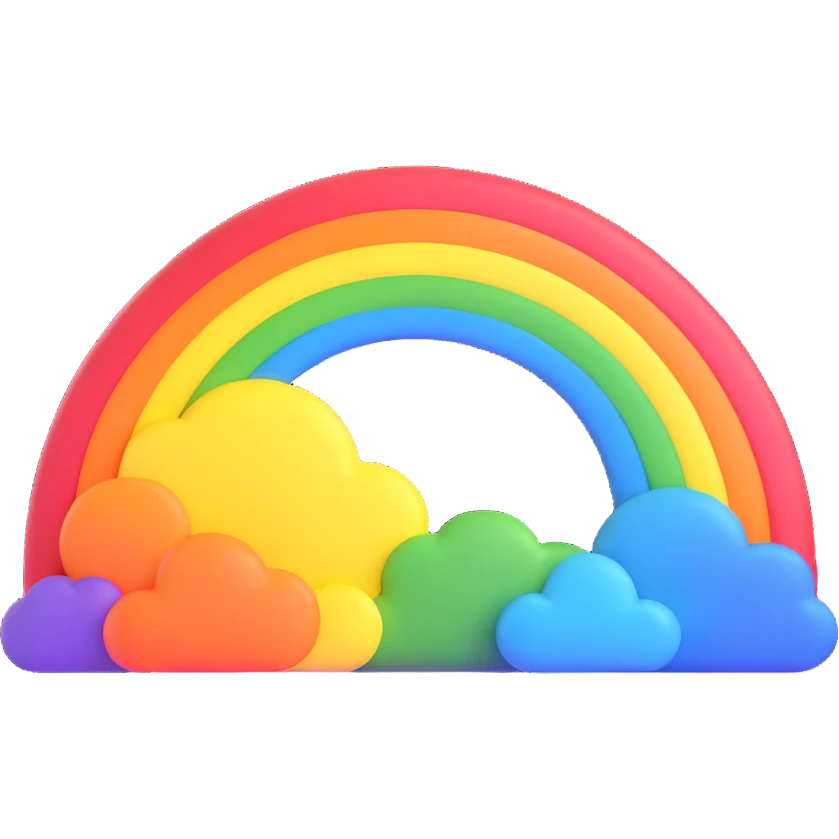 Rainbow  emoji