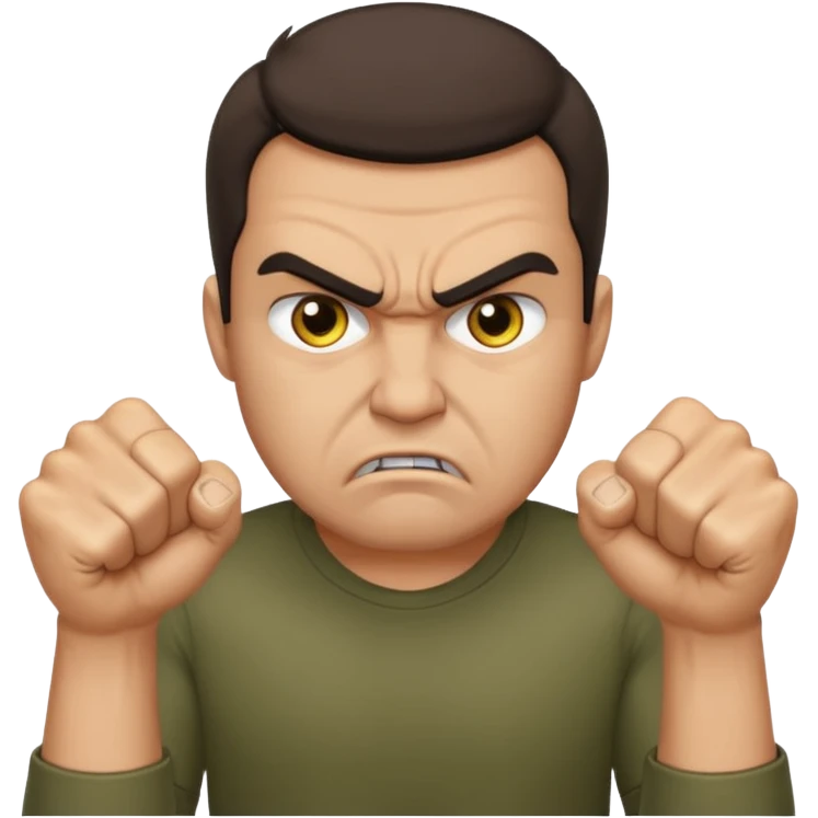 angry man emoji