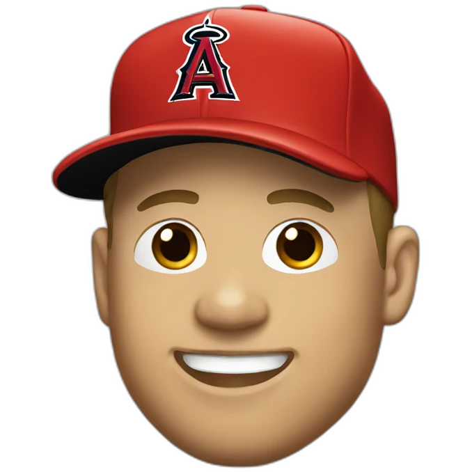 mike trout emoji