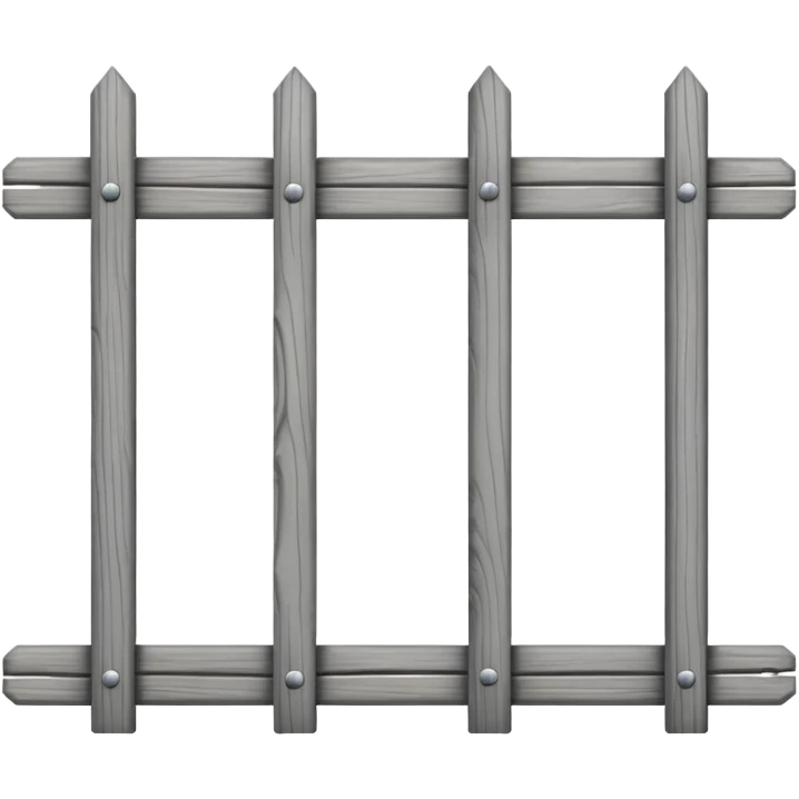 Fence emoji