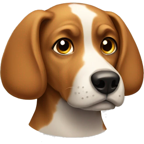 DOG STARING emoji
