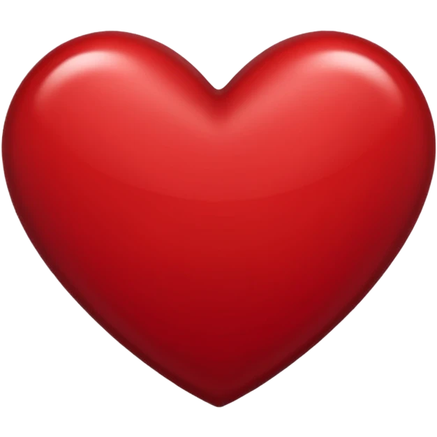 dark red heart emoji