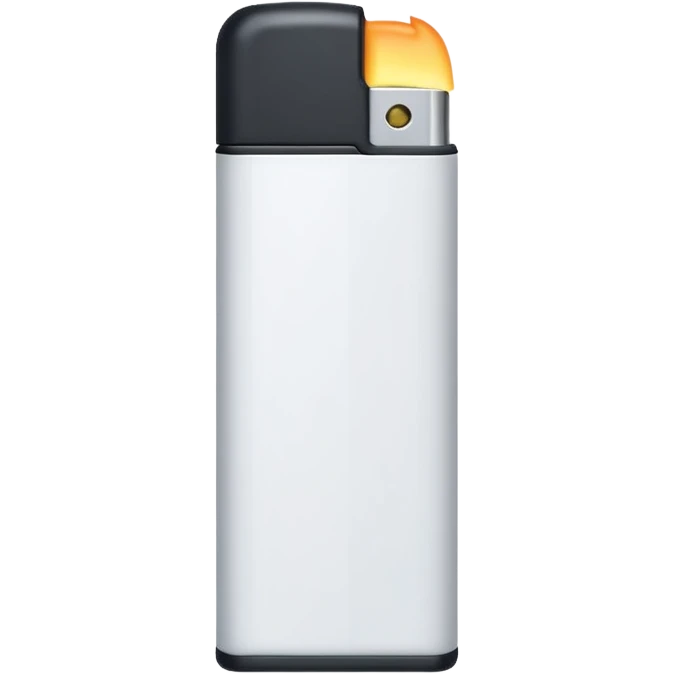 white lighter emoji