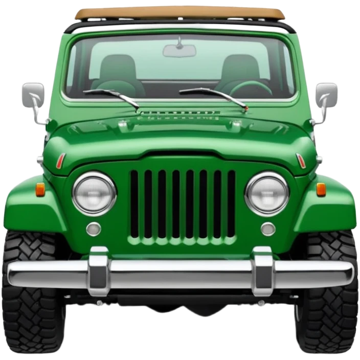 c101 jeepster commando with hardtop with straight flat bonnet emoji