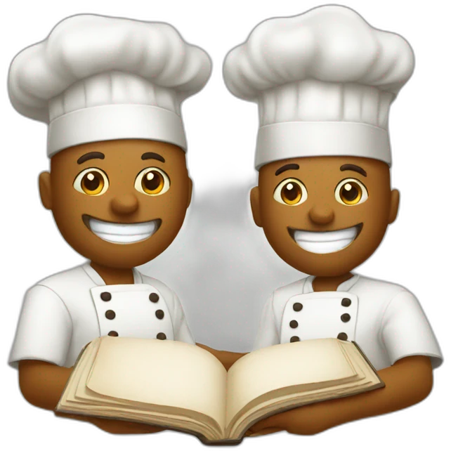 Cooking by the book emoji