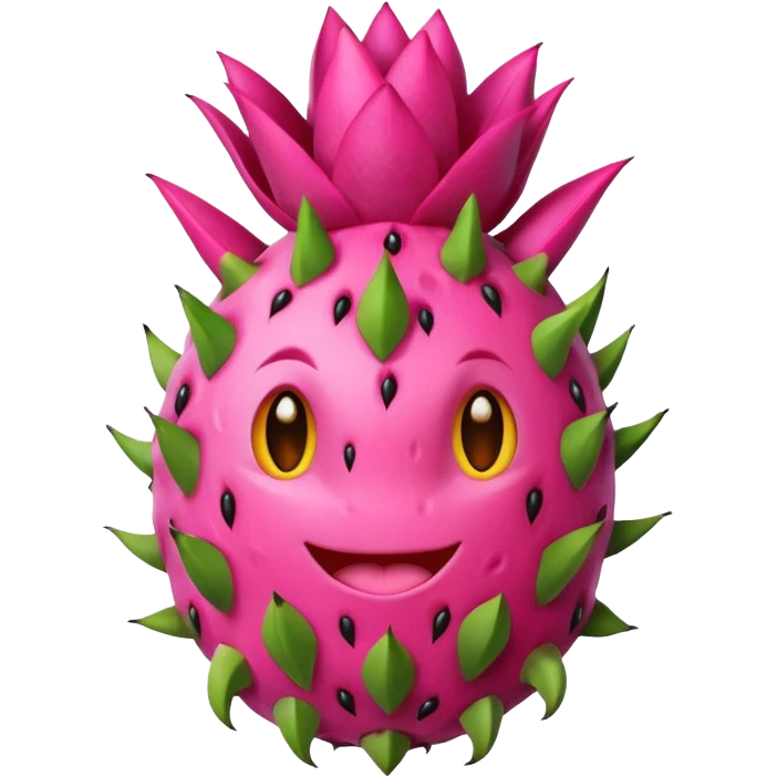 dragonfruit fruit emoji
