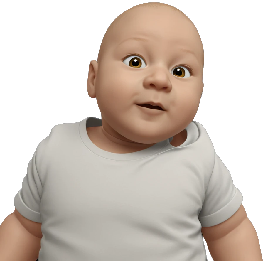 bald boy in t-shirt emoji