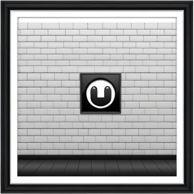 picture on wall emoji