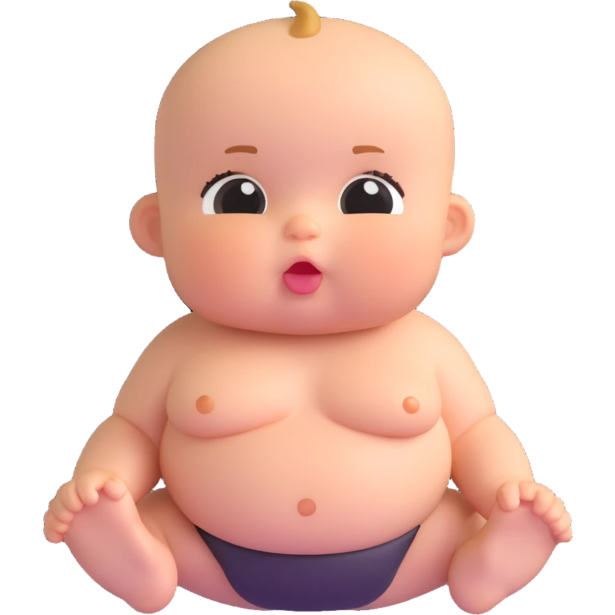 fat baby emoji
