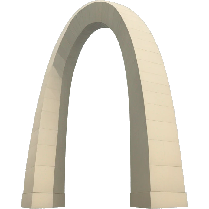 St. Louis arch emoji
