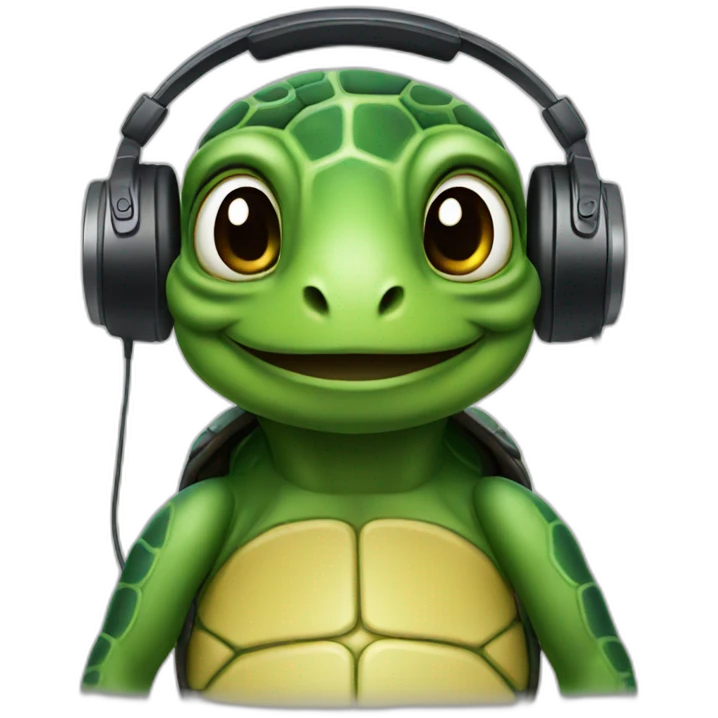 Dj Turtle emoji