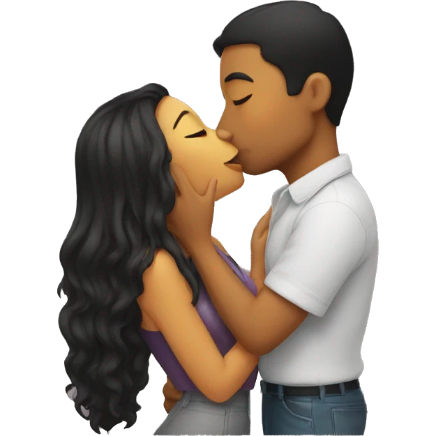 kissing emoji