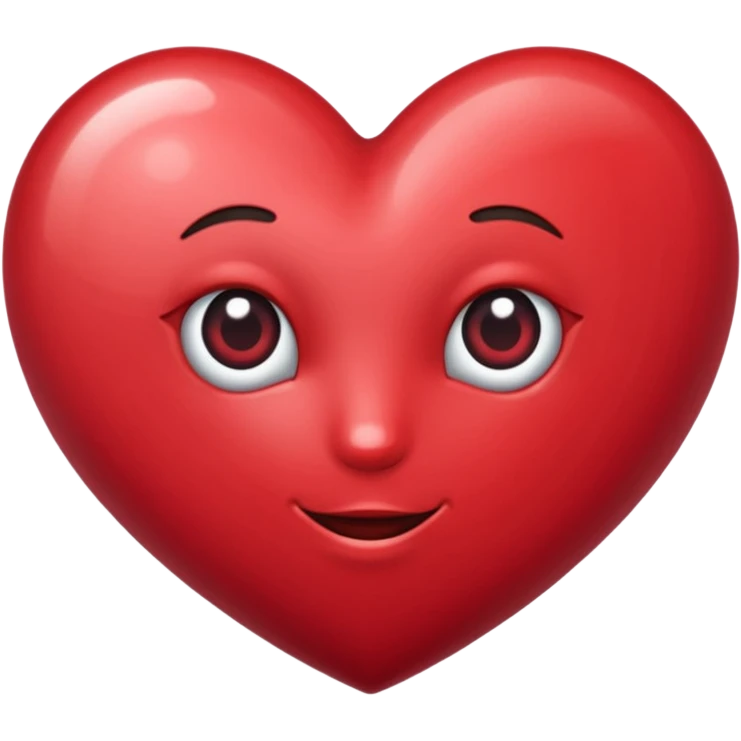 Coeur couleur bordeaux emoji