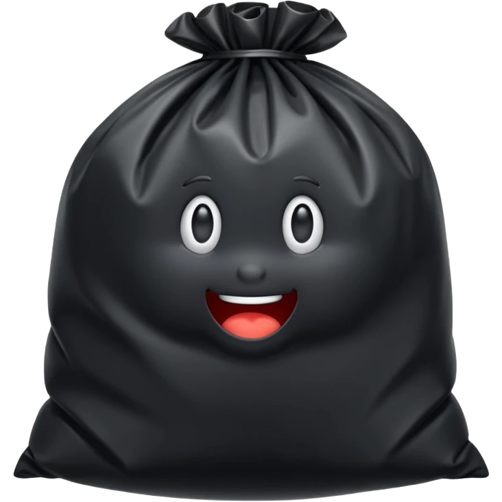 garbage bag emoji