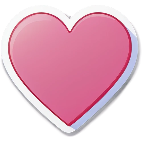 Pink heart emoji